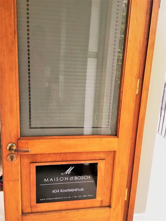Maison D'Bosch : 404 Koetsiershuis Stellenbosch Exteriör bild